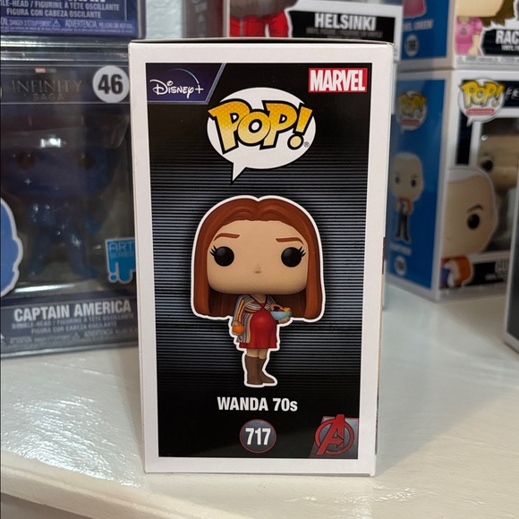 Funko Pop! WandaVision 70s Wanda #717 - Picture 3 of 9